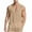 Khaki, variant on Kilaqueen Cotton Linen Mens Shirts Button Down Lapel Solid Color Sleeveless Tank Tops Lightweight Casual Spring Summer Soft Tops with Chest Pocket