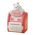 thumbnail image 2 of Cajero Automático Eléctrico, Hucha Electrónica, Caja de Seguridad para Dinero, Caja de Ahorros con Bloqueo de Contraseña, Regalo para Niños de 3 a 8 a, 2 of 8