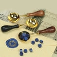 thumbnail image 6 of 3 Pcs Metal Sealing Spoon Wax Seal Spoon Wax Sealing Stamp Melting Spoon, 6 of 20