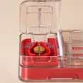 thumbnail image 3 of Cuts Multiple Pills Easily Cleanly Large Pill Splitter Square Dispenser Portable Medicine Cutter Tablet Cutting Artifact Red, 3 of 5