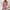 Hot Pink, variant on Babysbule Dresses For Women Stylish Casual Floral Print Bohemian V-neck Loose Long Sleeve Flare Sleeve Mini Dress