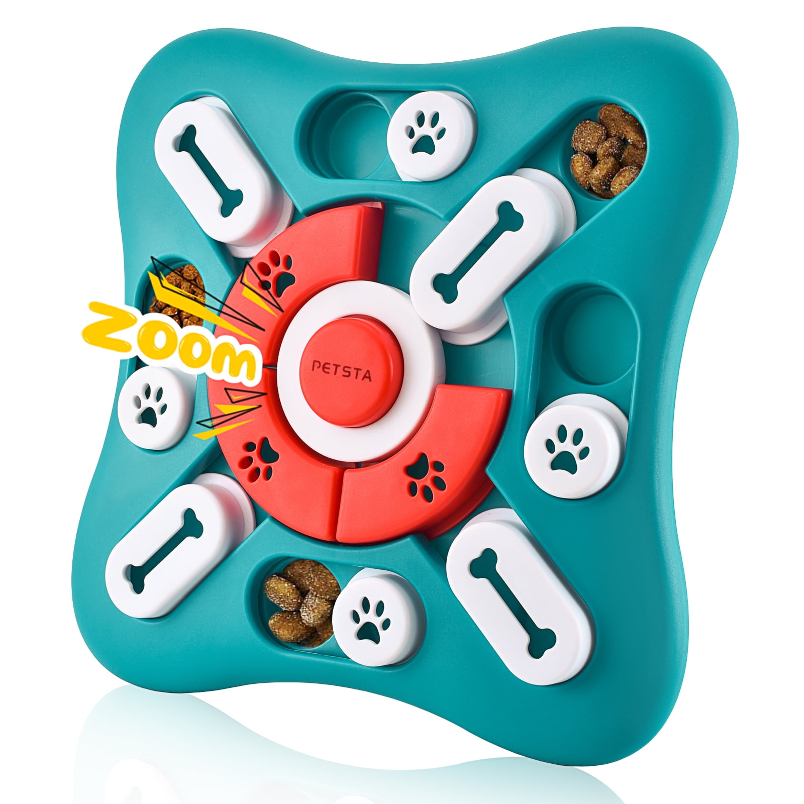AikoPets Dog Puzzle Toy Dogs Brain Stimulation Mentally Stimulating Toys  Beginner Puppy Treat Food Feeder Dispenser Advanced Level 2 in 1  Interactive