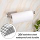 thumbnail image 3 of Soporte para pañuelos de cocina de 1 pieza Soporte para pañuelos de acero inoxidable 304 perforado montado en la pared MFZFUKR BST3051026-1, 3 of 5