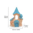 thumbnail image 3 of European Castle Aquarium Ornament, Resin Fairy Tale Decor for Fish Tank, Medieval Ruins Statue for Underwater Landscaping, 3 of 7