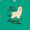 thumbnail image 4 of Inktastic Gigi's You Say Alpaca My Bags Boys or Girls Toddler T-Shirt, 4 of 5
