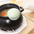 thumbnail image 4 of 2 en 1 Filtro antiescaldado Cuchara Colador de mango largo Espumadera Olla caliente Cuchara de sopa Cocina multifuncional Colador de verduras Utensilio de cocina Medio ambiente, 4 of 5