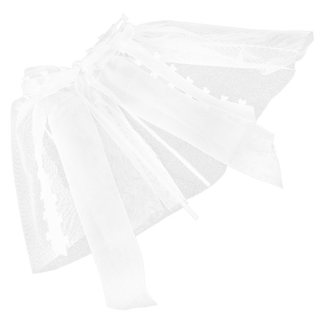ADDHAT Velo Pet Con Lazo Para Perros Y Diseñado Para Bodas Y Celebraciones Materiales Cómodos