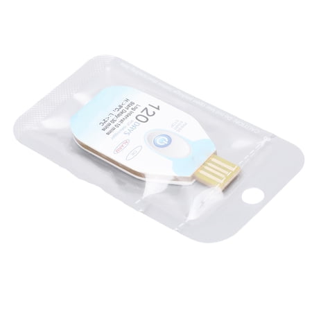 NFTIGB Temperature Data Logger with PDF Report 120 Days Single Use Temp Recorder for Cold Chain Transportation and Pharmaceutical Storage - 3.94 inches / 10 cm