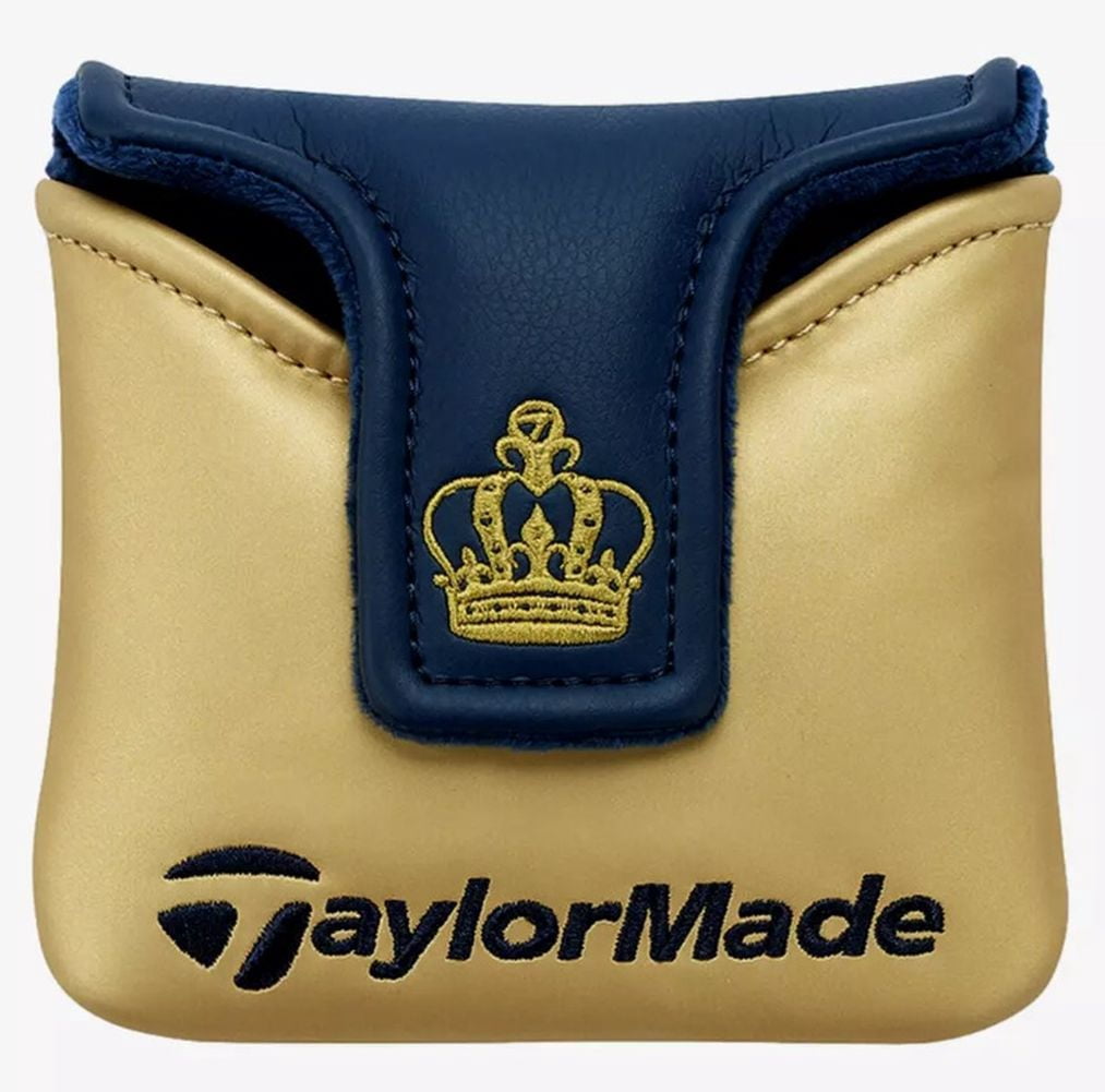 Taylor Made Pro Championship Spider Putter Headcover (Navy/Gold, Mallet) 2025 NEW