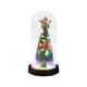 thumbnail image 2 of Mini Árbol de Navidad con Cubierta de Vidrio y Luz Led de Colores, Adorno Decorativo para Escritorio, 2 of 6