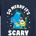thumbnail image 3 of Monsters Inc - So Merry Its Scary - Toddler And Youth Short Sleeve Graphic T-Shirt, 3 of 5