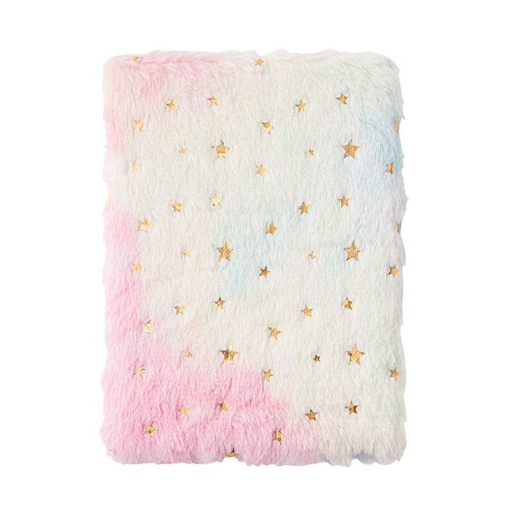 2 Pieces Journal Notebook Travel Notepad Plush Notebook A 4 Stationery Notebook