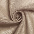 thumbnail image 5 of Efavormart 72"x72" Taupe Premium Faux Linen Square Overlay Slubby Textured Wrinkle Free Overlay, 5 of 11