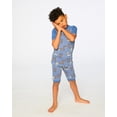thumbnail image 2 of Organic Cotton Two-Piece Pyjama Set Blue Dog Print, 2 of 5