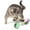 Light Green, variant on EcoNest Interactive Cat Toy With Voice Alert Lost Infrared Feather Head Detachable Design For Indoor Outdoor Play
