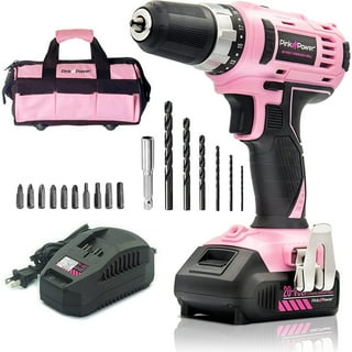 Pink power pp481 3.6 volt cordless electric screwdriver and bit set for women deals