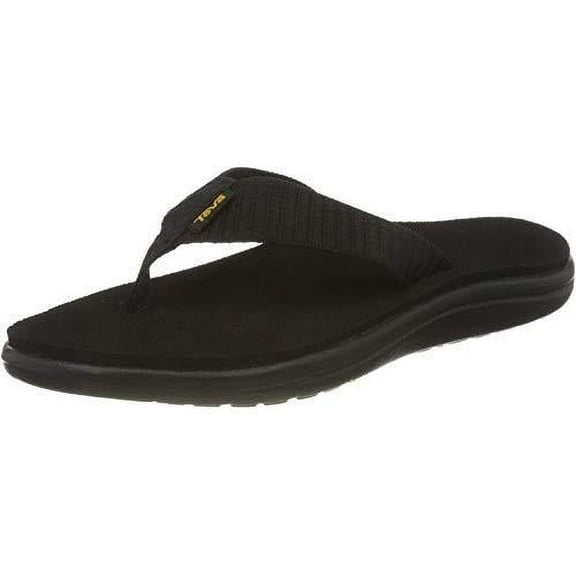 Teva Womens Voya Flip Bar Street Black - 1019040-BSBLC 1 BAR STREET BLACK