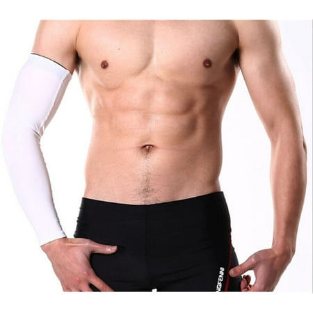 UPC 664271001069 product image for Compression Arm Sleeves Anti-skid Reflective Long Shooter Sleeve for Basketball/ | upcitemdb.com