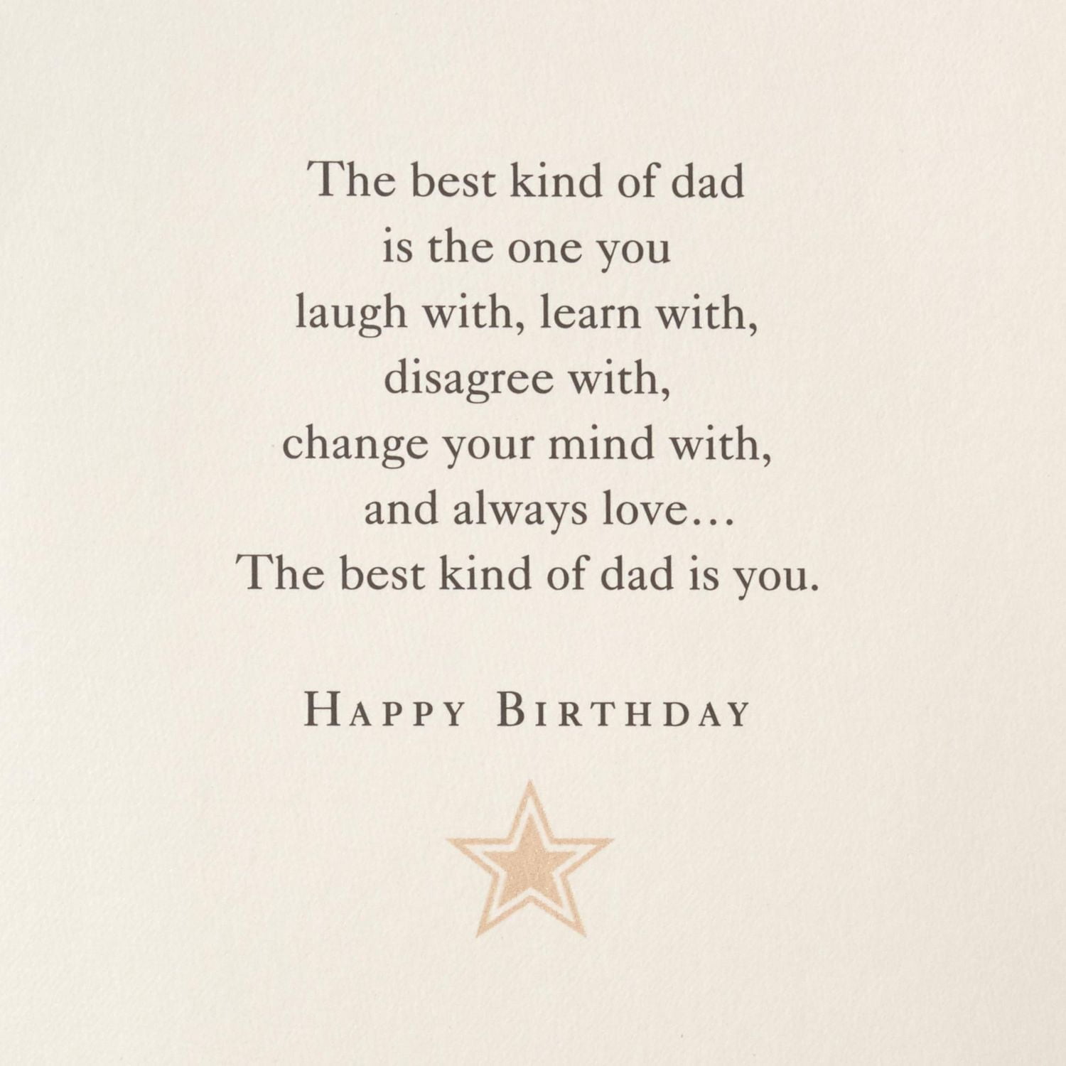 Carte de fête  Hallmark pour papa