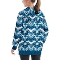 thumbnail image 5 of Women Trending for 2025!Toonshare Clearance,Kids Long Sleeve Shirts White,Long Sleeve Top Pullover Hooded Sweatshirt,Savings,Girls Shirts 10-12 Multicolor, 5 of 6
