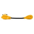 thumbnail image 5 of Camco 55582 PowerGrip Locking Electrical Dogbone Adapter with 90-Degree Bend Design, 18", 5 of 7