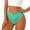 j32-Mint Green, variant on LIIPEE Womens Swimwear Bottoms Summer Casual Solid Color Elastic V-Kinis Female Pool Beach Party Fashion Soft Breathable Comfortable Sexy Slim Fit Bikinis Swimsuits,L