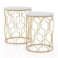 thumbnail image 5 of Furniture of America Vereira Metal 2-Piece Nesting Table, 5 of 5