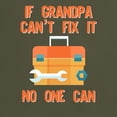 thumbnail image 3 of CafePress - Funny Grandpa Design If Grandpa Cant Fix I T Shirt - Men's Classic Graphic Cotton T-Shirt, 3 of 4