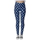 thumbnail image 1 of Gibobby Leggings Día la inparapenparancia para mujer Imprimir Pantalones yoga cintura media para mujer Leggings Medias Compresión Yoga Running Fitness American 4th Of July Print Leggings（Azul， M), 1 of 5