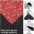 thumbnail image 3 of Red Christmas Deer and Snowflake Pattern Kitchen Rugs Sets Of 3,Kitchen Runner Rugs Non Skid Washable,Decorative Kitchen Floor Mats for Kitchen,Sink,Laundry,17"x30"+ 17"x47" + 17"x59", 3 of 6