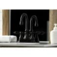 thumbnail image 4 of Kingston Brass KS2615PKL Duchess 4 in. Centerset Bathroom Faucet with Brass Pop-Up, Oil Rubbed Bronze, 4 of 5