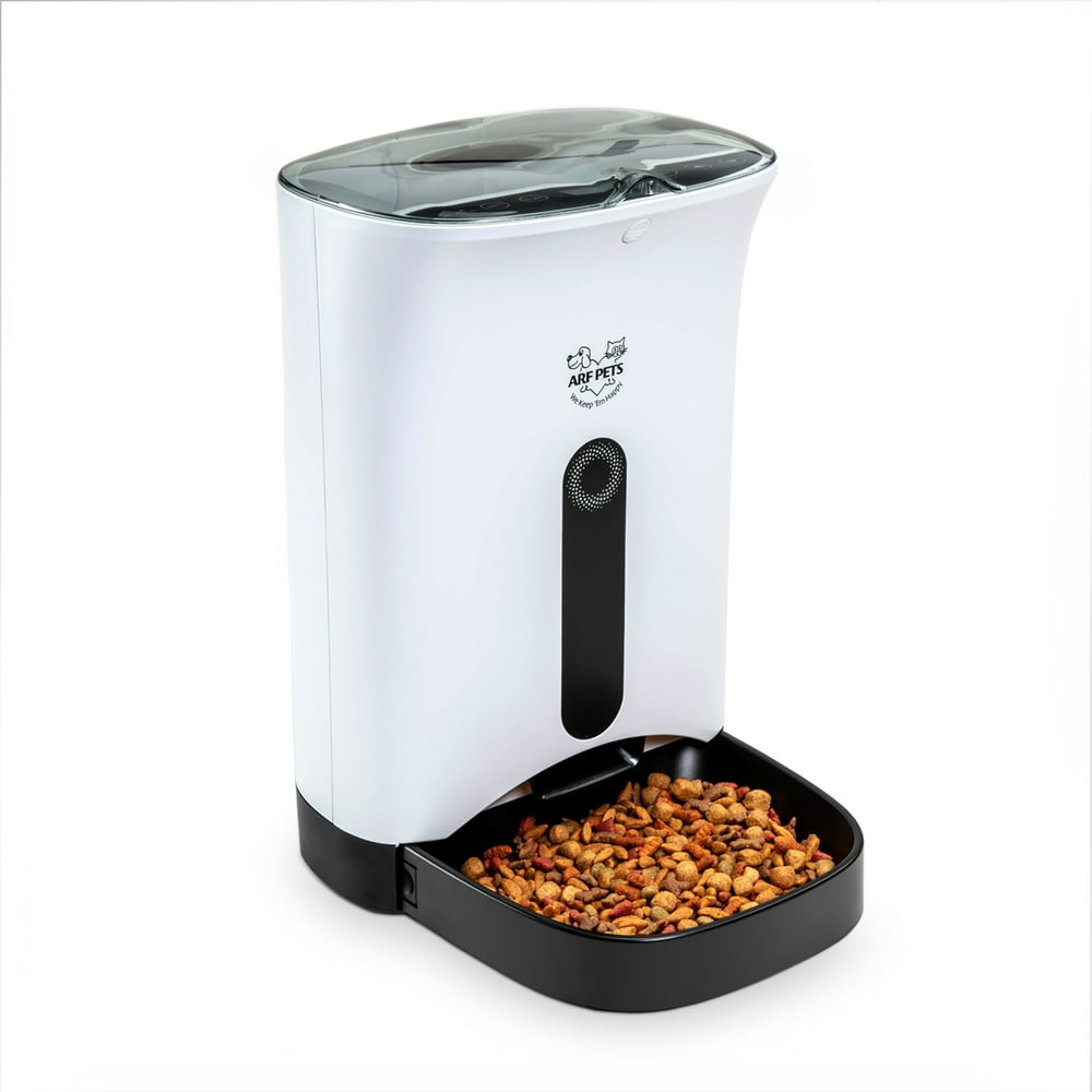 Arf Pets Automatic Pet Feeder Food Dispenser for Dogs, Cats & Small
