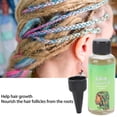 thumbnail image 4 of 50ml Dreadlock Réparation Huile Nourrissante Cheveux Renforcement Dreadlock Huile Essentielle, 4 of 6