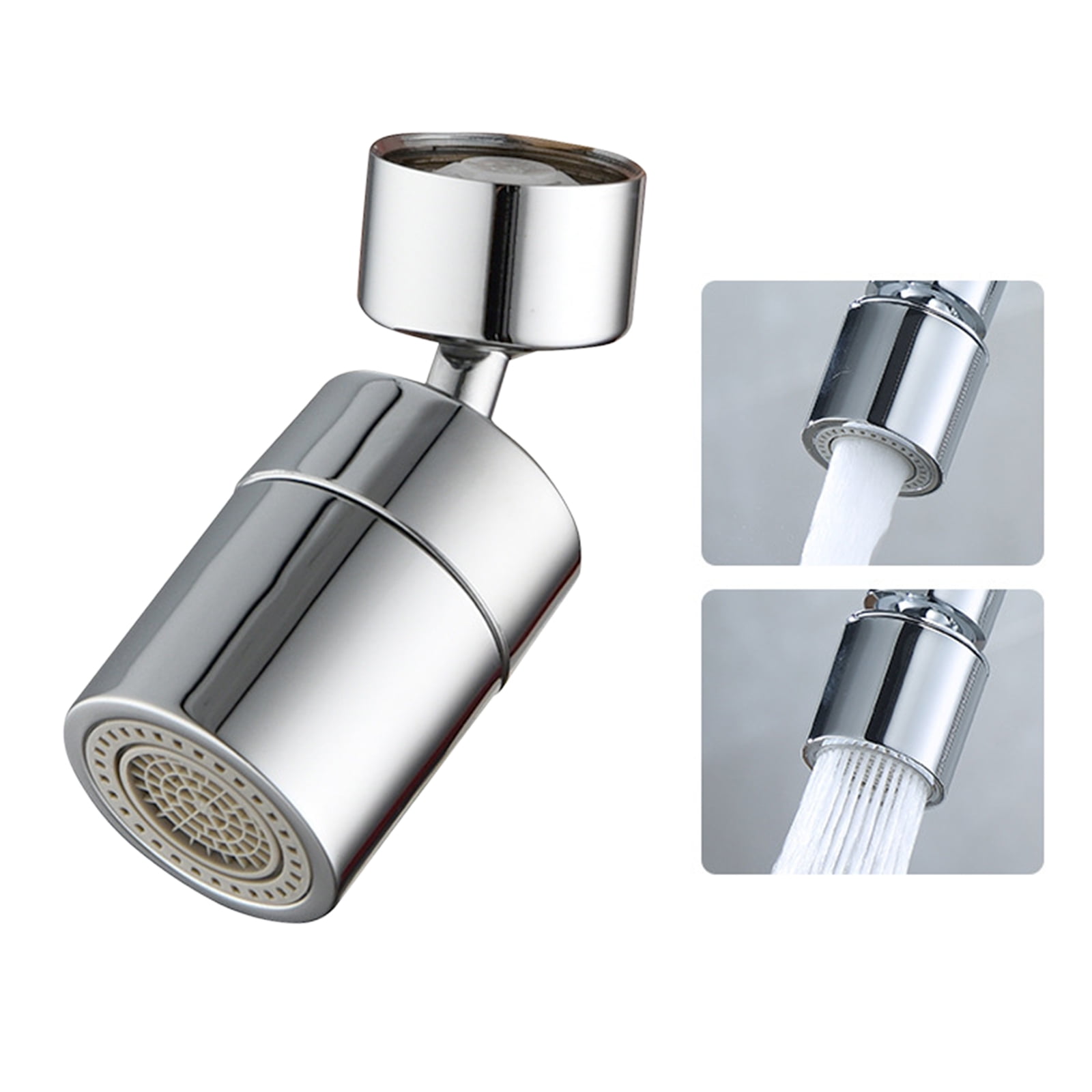360 Degree Swivel Tap Aerator Sink Mixer Faucet Nozzle Dual Spray Kitchen Tool 