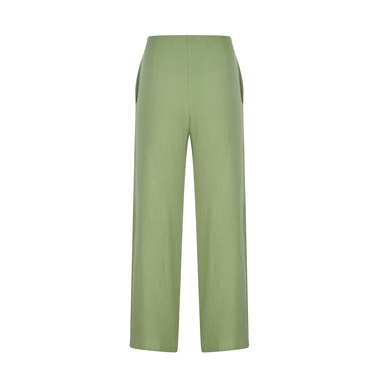 QUINDOS Cargo Pants for Women on Clearance Long Green High Waisted Wide ...