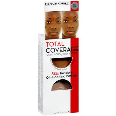 Black Opal Total Coverage Concealing Foundation - Truly Topaz - Walmart.com