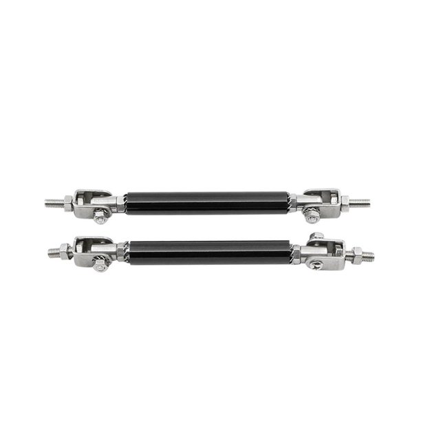 Kenally Un par de barras de labios delanteras para automóviles, modificación decorativa, barra de labios de parachoques, fácil de instalar, barra Vehículos, repuestos y accesorios Mis No.1 Kenally VI009306-01