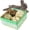 Pack of 4, variant on Small Animals Play Balls Rolling Chew Toys & Gnawing Treats for Rabbits Guinea Pigs Chinchilla Bunny Degus - Pet Cage Entertainment Accessories (Pack of 4)