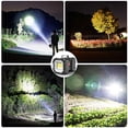 thumbnail image 2 of AlpsWolf Rechargeable Flashlight, LED Spotlight Flashlight 10000mAh 1200LM 20h Ultra-long Standby 3+4 Lights Modes Super Bright Flashlight Waterproof with USB Output as a Power Bank, 2 of 2