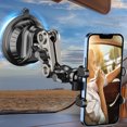 thumbnail image 3 of SUNSIOM Phone Holder Car Multifunctional 360 Degree Rotating Sun Visor Cell Phone Holder Compatible Fits All Smartphones, 3 of 6