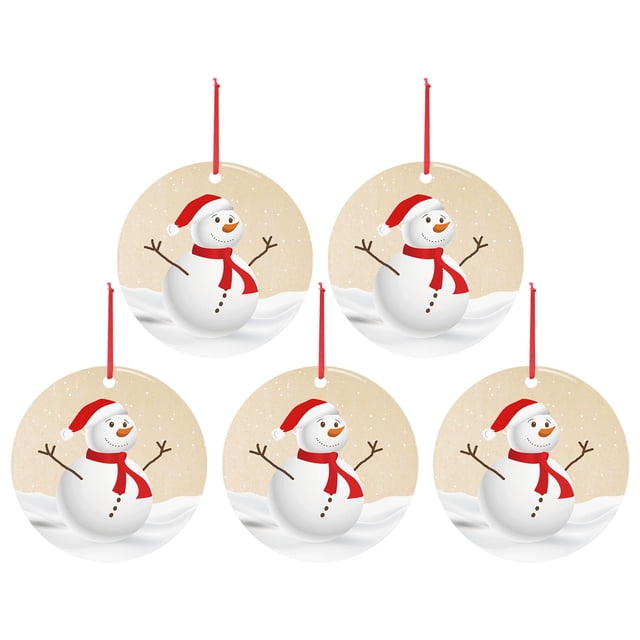 Xihbxyly Almacén de Liquidación Adornos Colgantes con Formas Personalizadas para La Decoración Navideña.