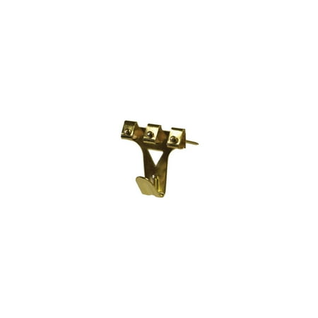 

122196 Picture Hangers Brass-Plated 75-Lb. Load 2-Pk. - Quantity 10