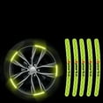 thumbnail image 1 of 20 Sheets Car Wheel Reflective Stickers Safety Glowing Reflective Strips-Sports (Set), 1 of 5