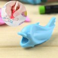 thumbnail image 3 of 10 pcs Dolphin Pencil Grip Writing Stand Correction Device Children Student School Supplies, 3 of 5