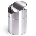 thumbnail image 3 of Table Trash Cans Table Trash Cans Litter Bins Kitchen Trash Cans Cosmetic Bins Stainless Steel Swing Lid, 3 of 5