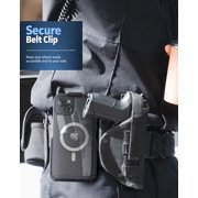 Encased Titan-X Designed for iPhone 14 Waterproof Case Compatible with MagSafe and Belt Clip Holster (MIL-Spec Extreme Protection)