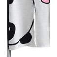 thumbnail image 3 of Sudaderas con estampado de panda lindo para mujer Sudadera con capucha con cordón Sudadera con capucha de manga larga Top corto Adepaton WMZY-682-2, 3 of 4