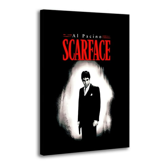Movie Tony Montana Al Pacino Picture Print Wall Art Poster Painting Canvas Posters Artworks Gift Room Aesthetic 24x36inch(60x90cm)