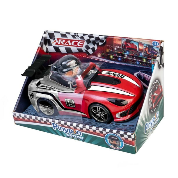 Pinypon Action Coche de Carreras Rojo