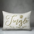 thumbnail image 3 of Creative Products Jingle All the Way 14x20 Spun Poly Pillow, 3 of 3